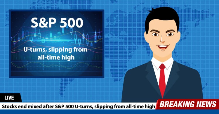 Stock Market News Live Updates Stocks End Mixed After S&P 500 U-Turns